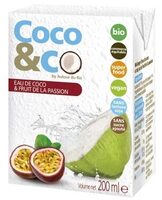 Eau de coco & fruit de la passion