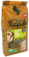 Riz basmati demi complet rapide bio