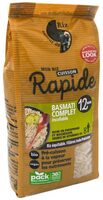 Riz basmati complet incollable