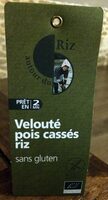 Velouté Pois cassés Riz