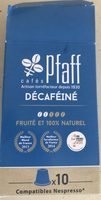 Decaféiné café Pfaff