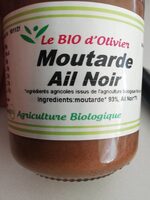 Moutarde ail noir