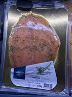 Saumon mariné à l'aneth