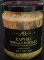 Banyuls Vinegar Mustard
