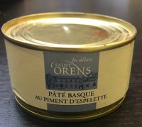 Pâté Basque au piment d’espelette