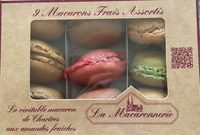 9 Macarons Frais Assortis