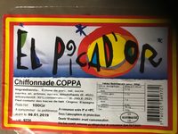 Chiffonade Coppa