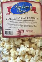 Pop corn sucre