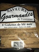 Galettes de ble noir