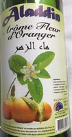 Arôme Fleur d'oranger