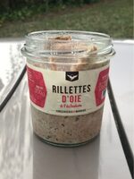 Rillette d'oie a l'echalotte