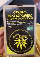 Graines de chanvre décortiquées