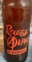Bière rousse des Alpes