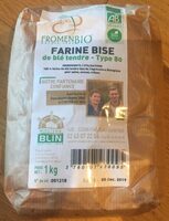 Farine bise de ble tendre type 80