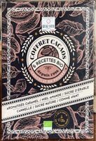 Coffret cacao 6 recettes bio