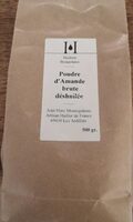 Poudre d'amande brute déshuilée