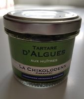 Tartare d'algues aux huîtres