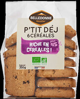 Biscuit P'tit Déj 6 céréales