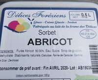 Sorbet abricot