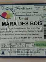Sorbet Mara des bois