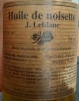 Huile de noisette