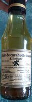 Huile de cacahuète toasté