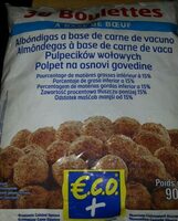 30 boulettes au boeuf
