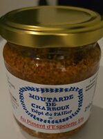 Moutarde au piment du pays Basque