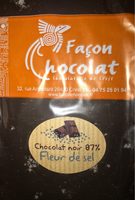 Tablette chocolat noir 87%