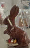 Lièvre de Pâques en chocolat au lait