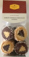 Sablés vanille chocolat assortis
