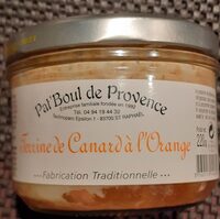 Terrine de canard à l'orange