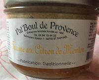 Terrine au citron de Manton