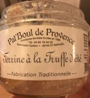 Terrine à la truffe d'été