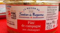 Pâté de campagne aux châtaignes
