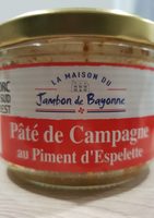 Pâté de campagne au piment d'espelette