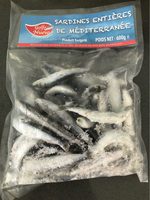 Sardines entières de Méditerranée