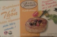 2 suprêmes de thon