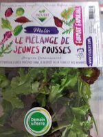 Le mélange de jeunes pousses