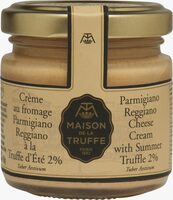 Crème Fromage Parmigiano Reggiano Et à La Truffe Blanche D'été