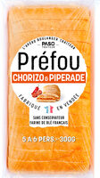 Préfou Chorizo, Piperade & Piment d'Espelette