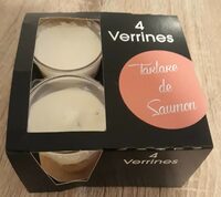 Verrine tartare de saumon