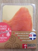 Truite fumée de bretagne