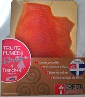 Truite fumée de Bretagne