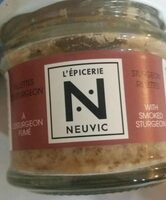 Rillettes d esturgeon fumé