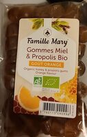 Gommes miel et propolis bio