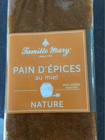 Pain d'épices au miel nature