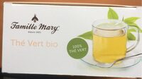 Thé Vert bio, 100% thé vert