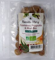 Gommes miel & propolis goût eucalyptus