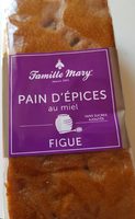 Pain d'épices au miel figue
